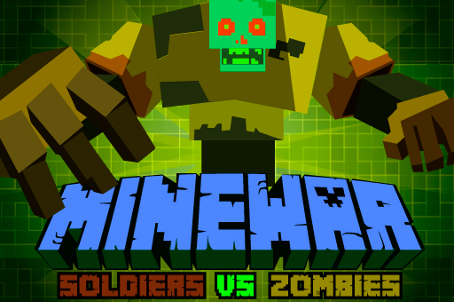 MineWar Soldiers vs Zombies